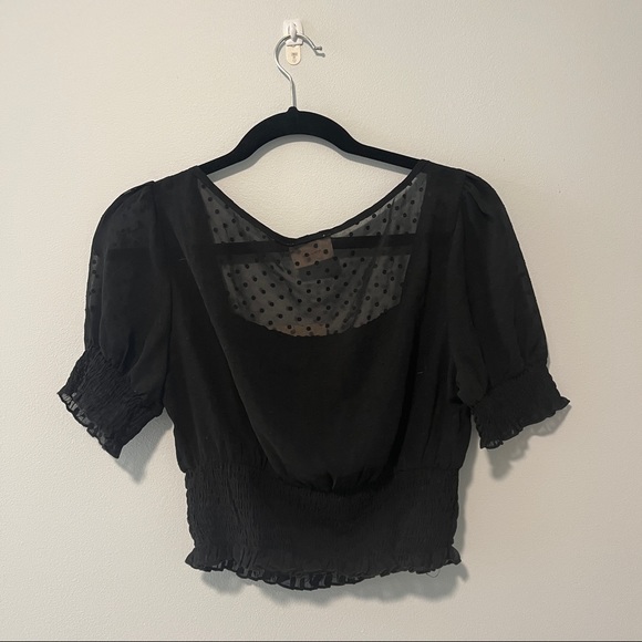 Showpo Smocked Blouse - Picture 2 of 4